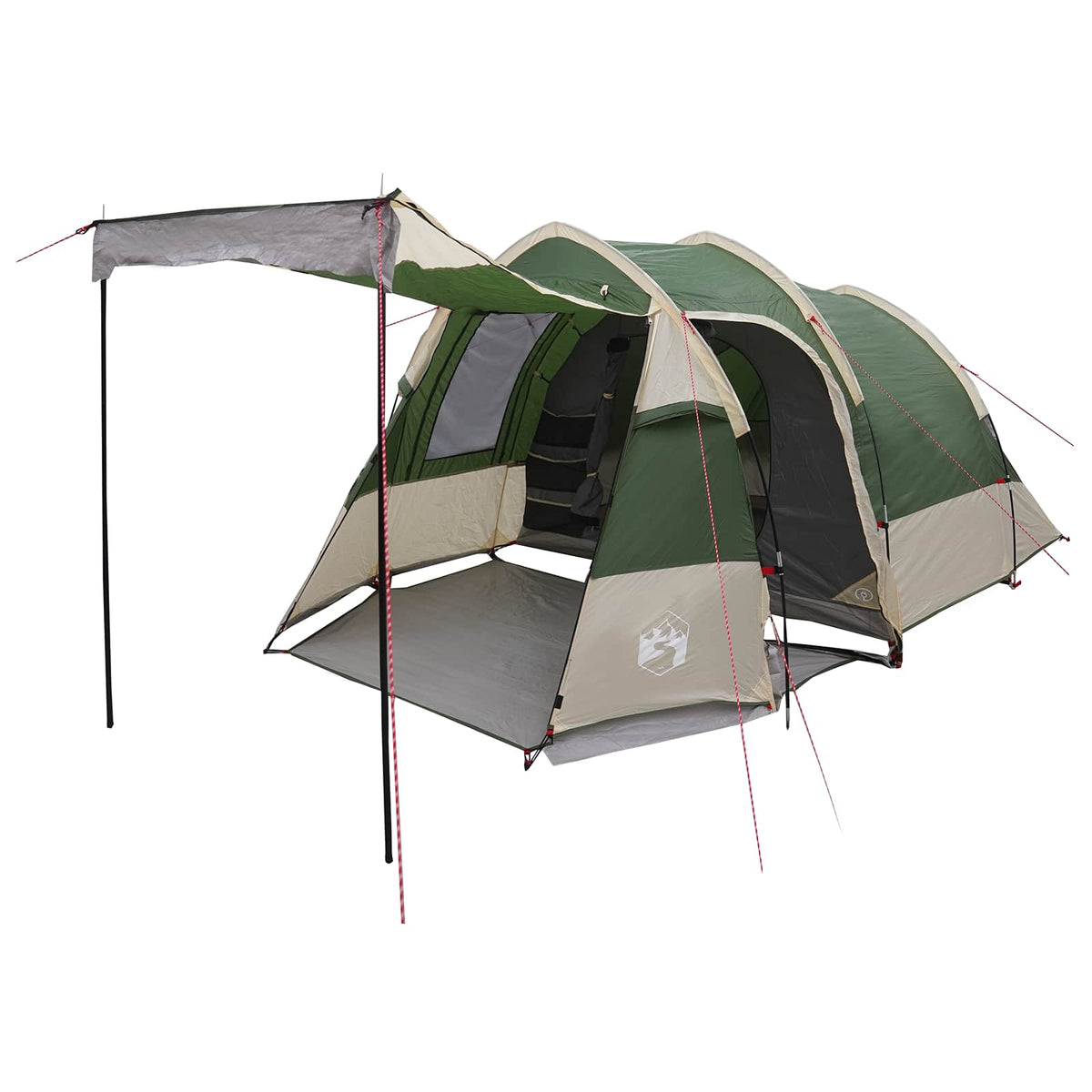 vidaXL Tunneltent Groen 390 x 215 x 152 cm