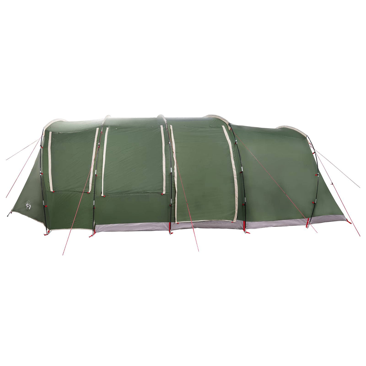 vidaXL Tunneltent Groen 675 x 392 x 210 cm