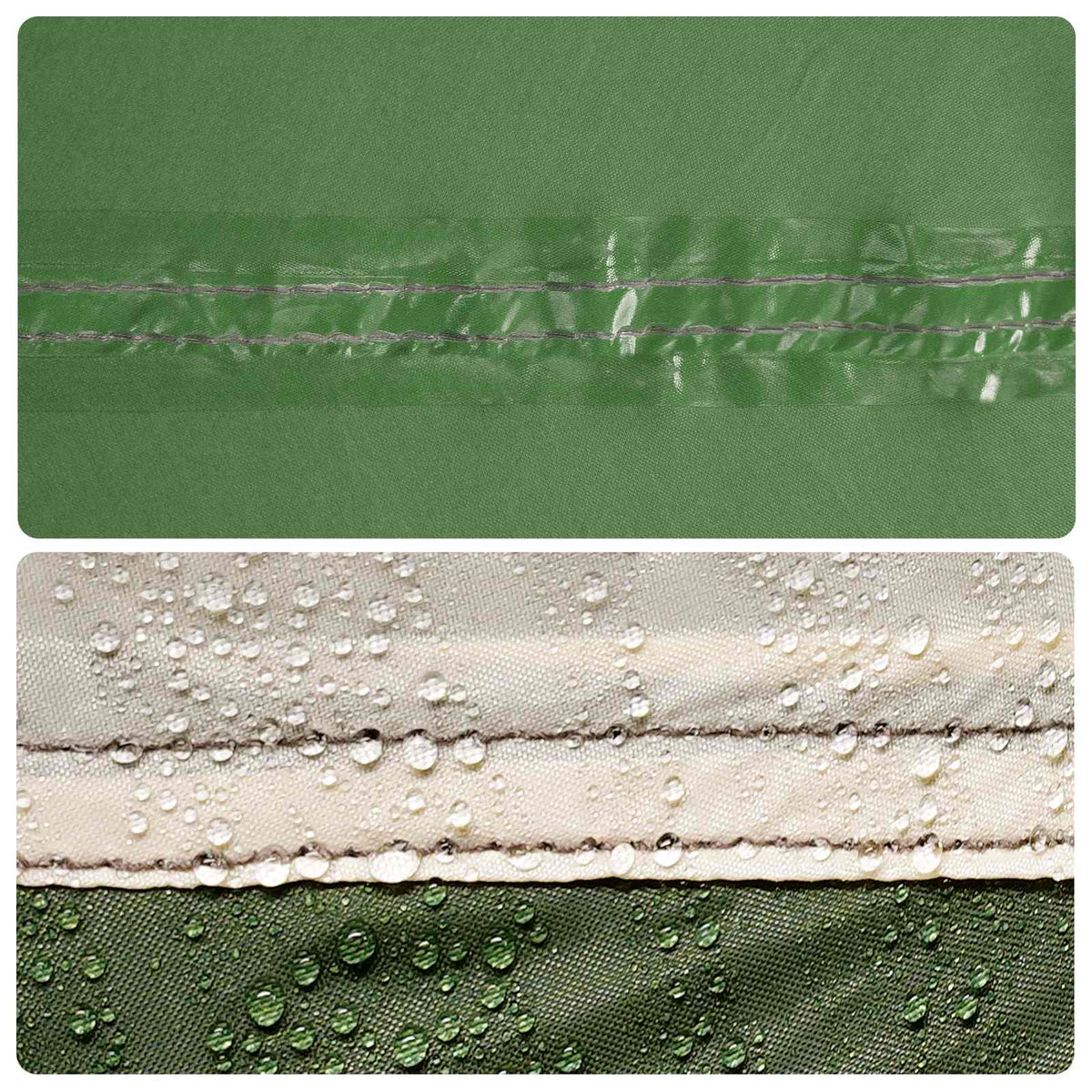 vidaXL Directe Tent Groen 524 x 232 x 192 cm
