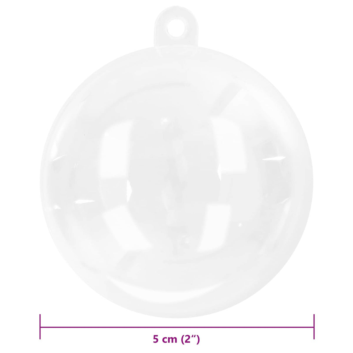 vidaXL Kerstbal Set 50 pcs Ø 5 cm