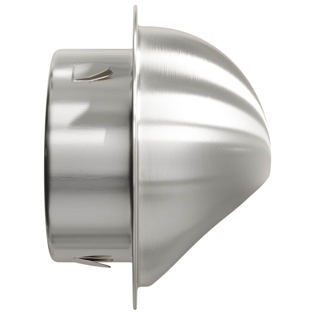 vidaXL Luchtventilatie roosters 8 pcs Zilver 200 mm Roestvrij staal