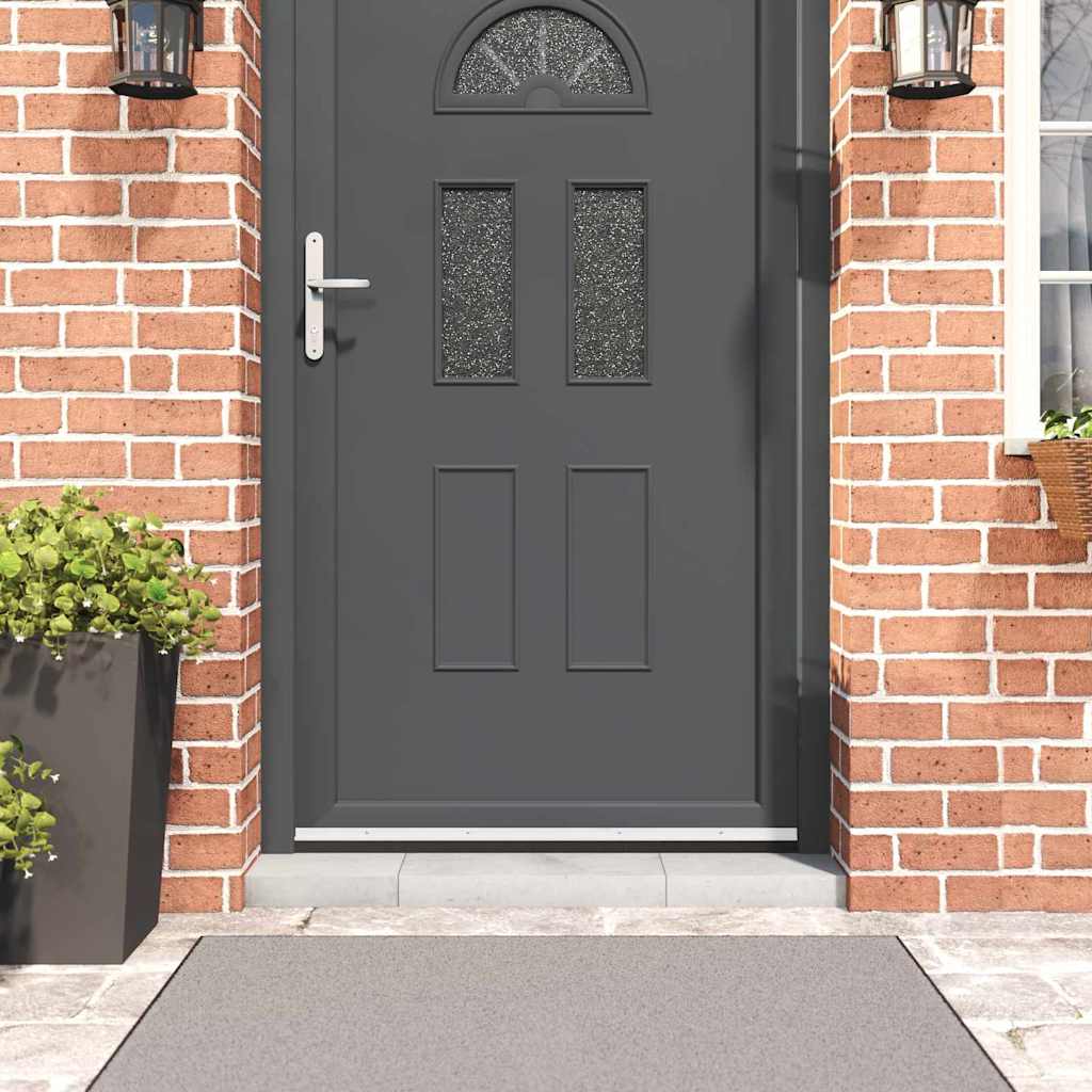 vidaXL Schroefbare Deurborstelafsluitingen 2 pcs Bruin 100 cm
