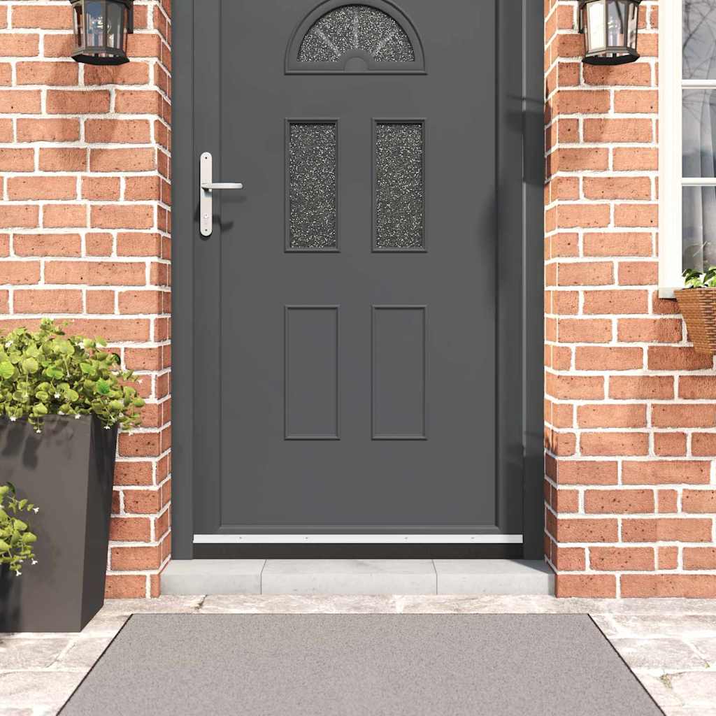 vidaXL Schroefbare Deurborstelafsluitingen 2 pcs Bruin 100 cm