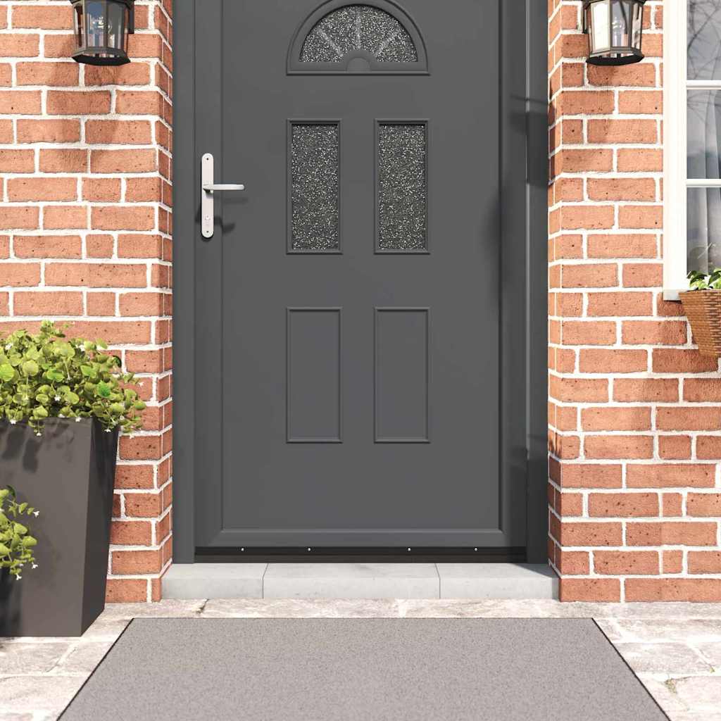 vidaXL Schroefbare Deurborstelafsluitingen 2 pcs Bruin 100 cm