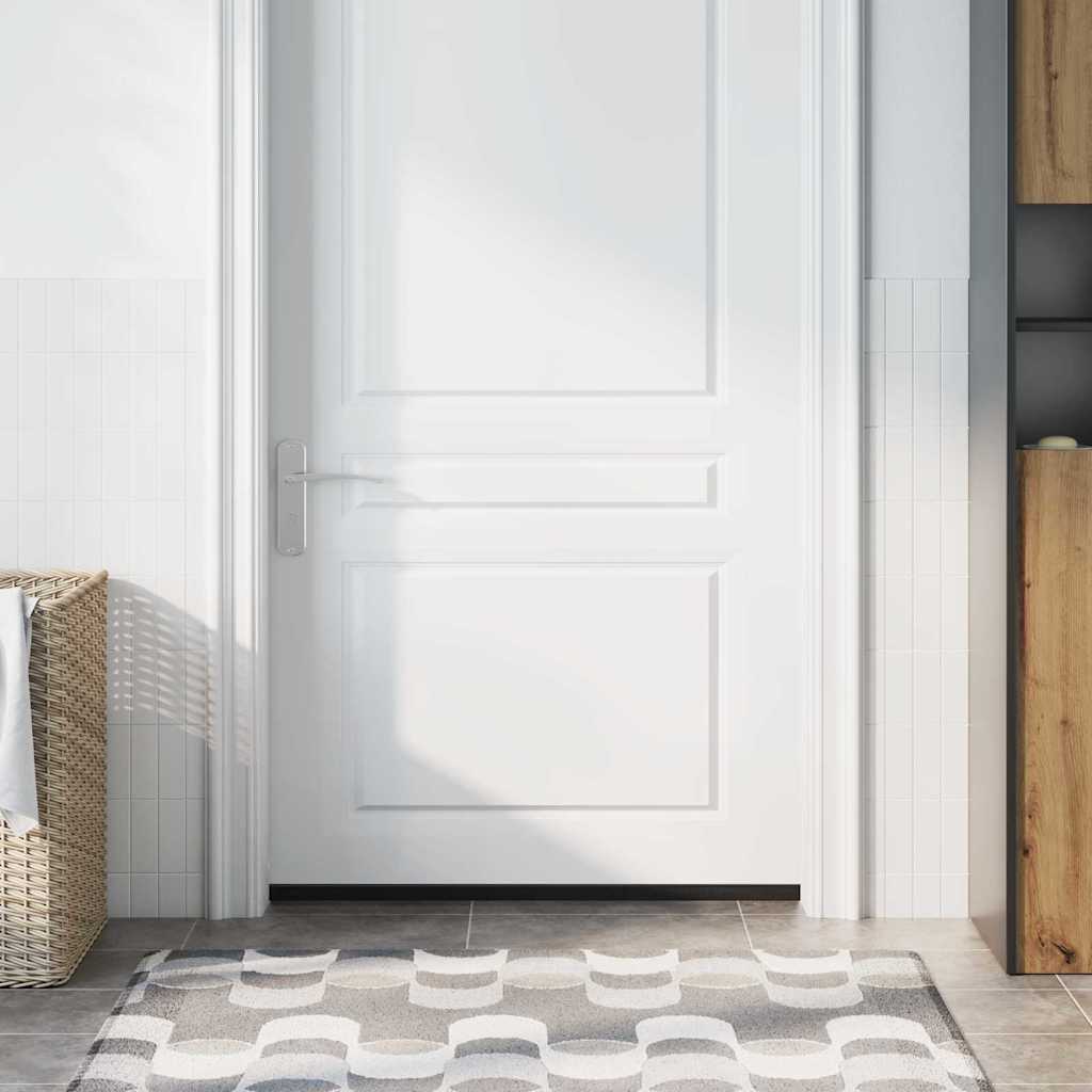 vidaXL Schroefbare Deurborstelafsluitingen 2 pcs Bruin 100 cm
