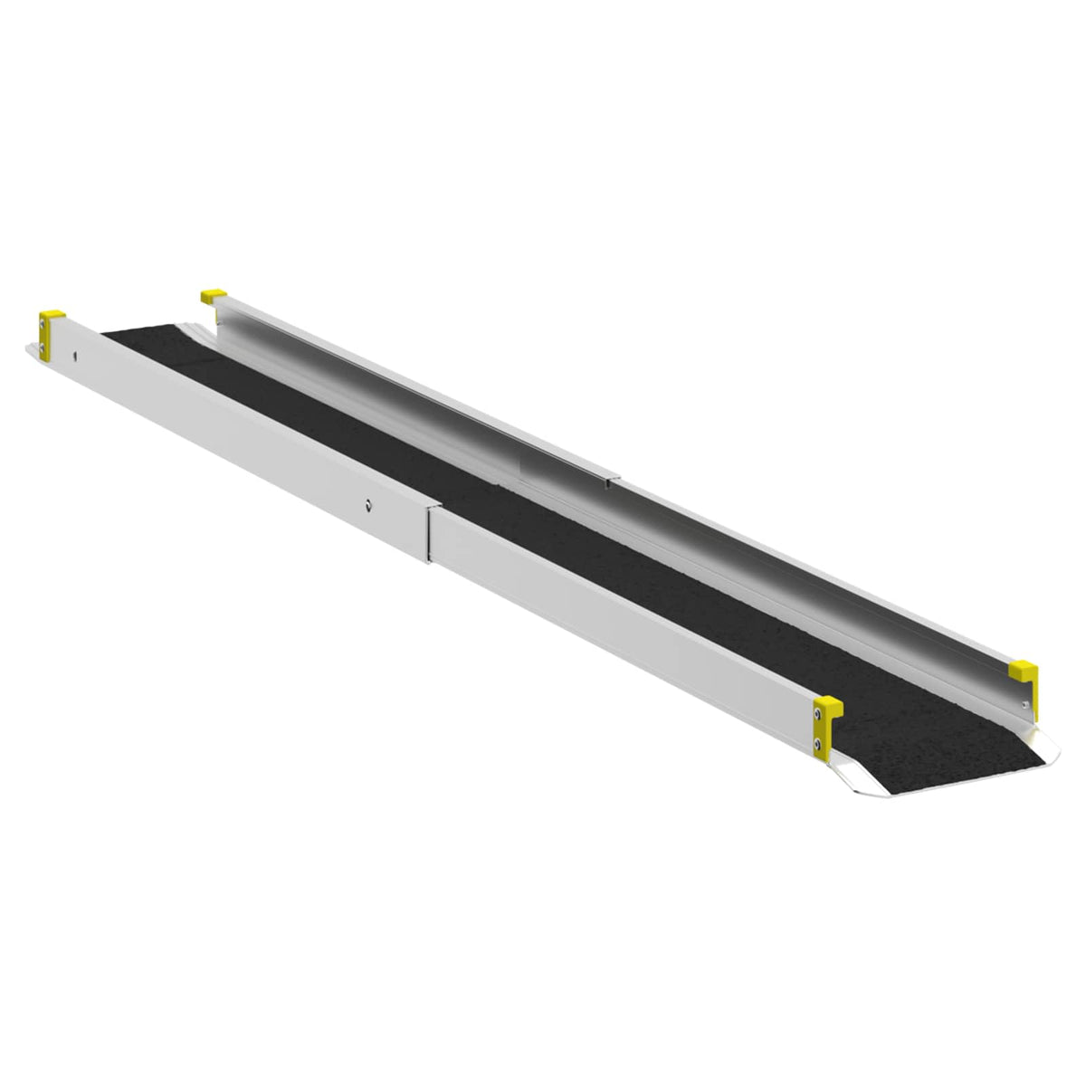 vidaXL Rolstoelhelling 2 pcs Zwart 152 x 19 x 5,5 cm Aluminium