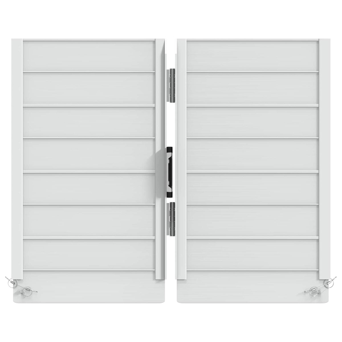 vidaXL Rolstoelhelling Zilver 62 x 73 x 5 cm Aluminium