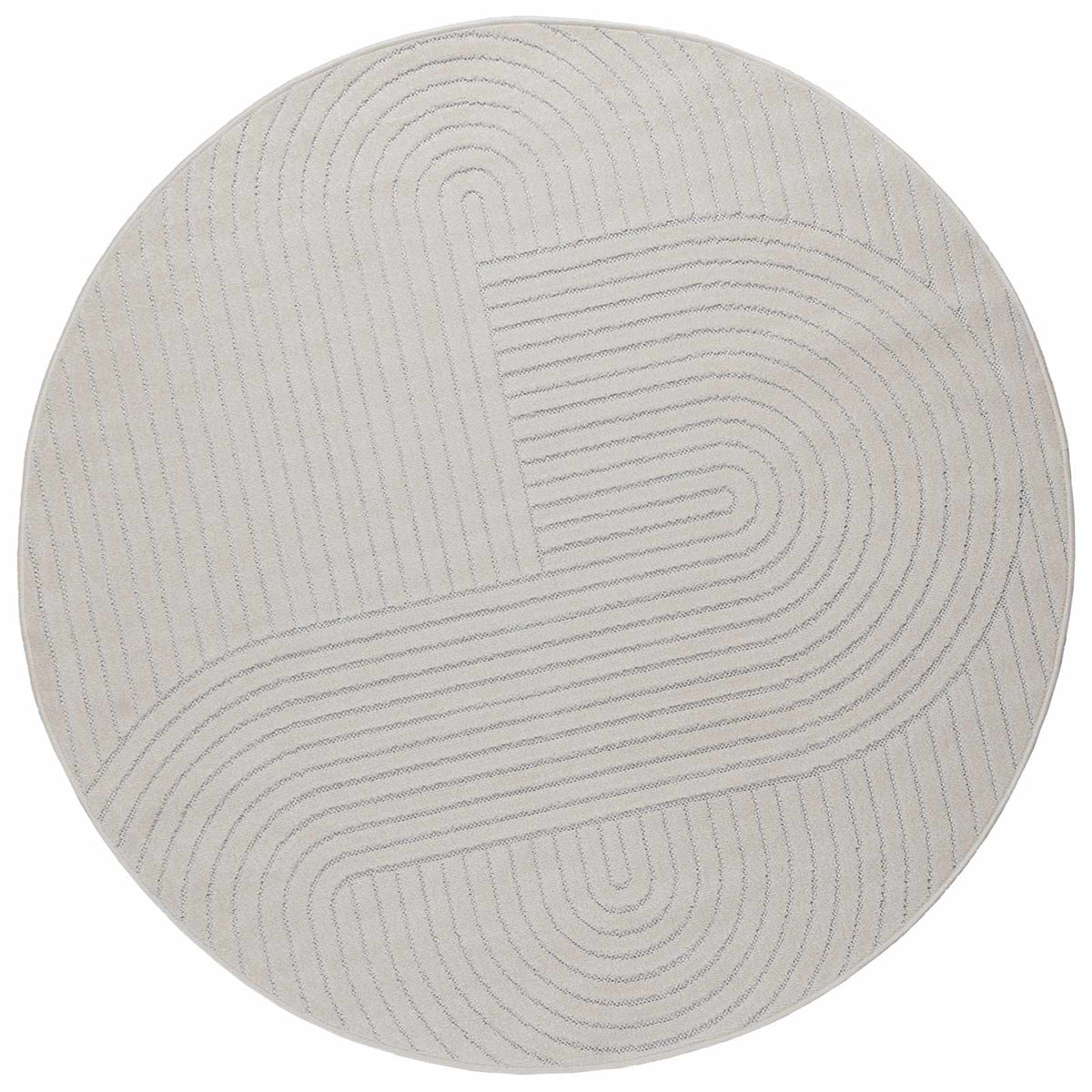 vidaXL Vloerkleden Rechthoekig Crème 150 x 80 cm