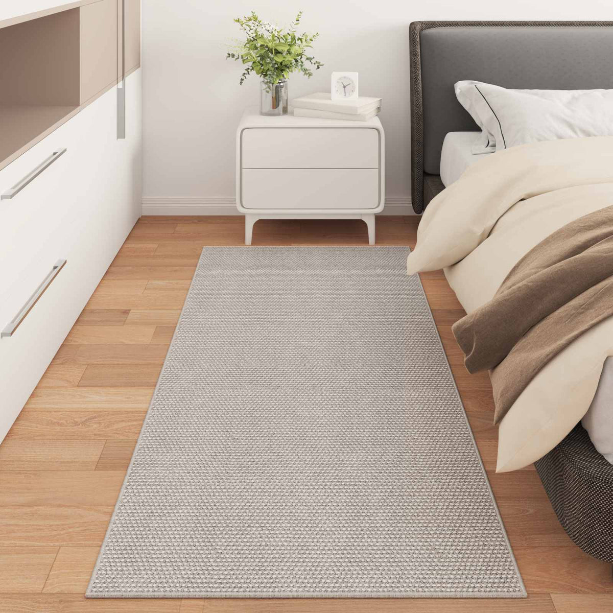 vidaXL Vloerkleden Rechthoekig Crème 150 x 80 cm