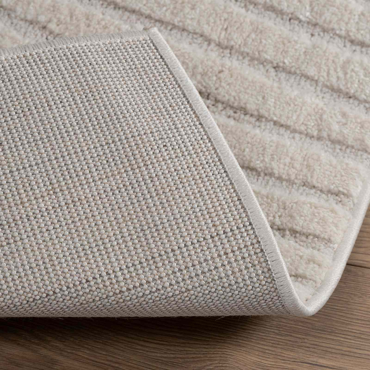 vidaXL Vloerkleden Rechthoekig Crème 150 x 80 cm