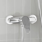 vidaXL Douchemengkraan Chroom G 1 / 2 inch