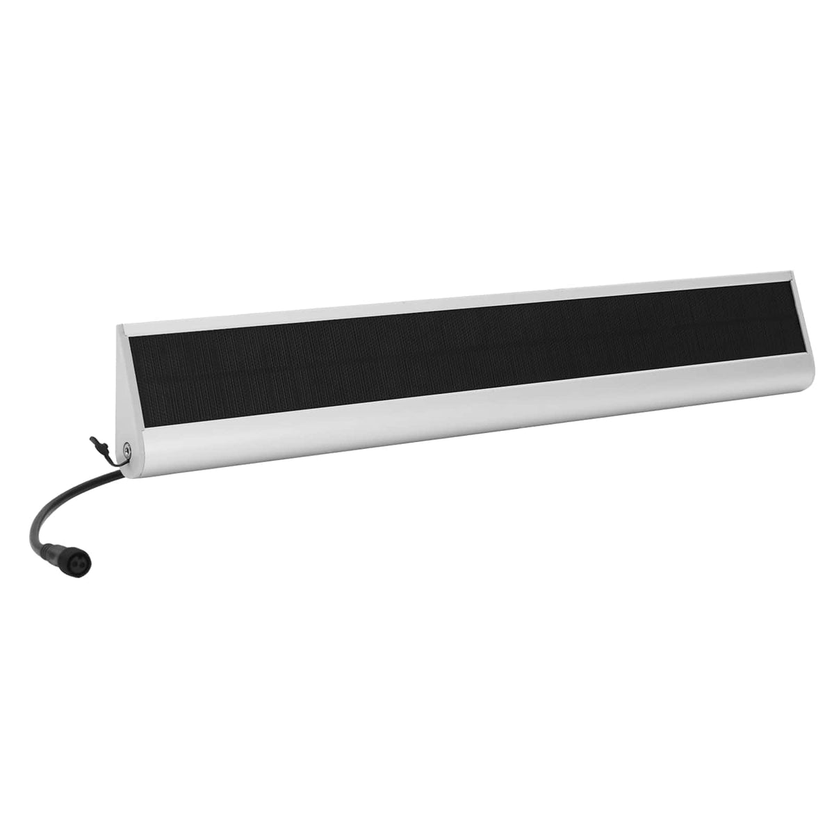 vidaXL Elektrisch uitschuifbaar zonnescherm frame Wit 2,5 x 2 m Staal