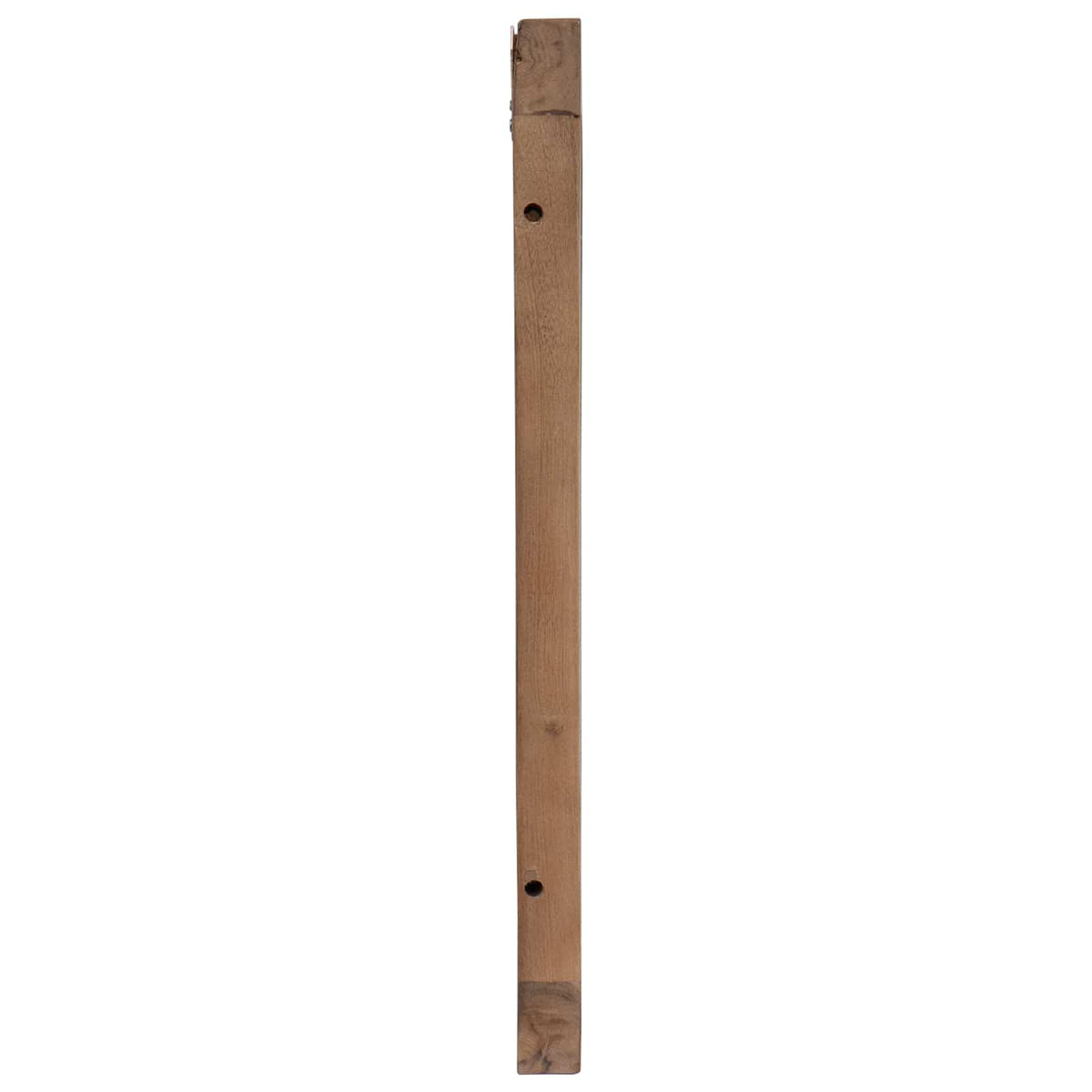 vidaXL Hoofdbord Wandgemonteerd Naturel 100 cm Massief Teakhout