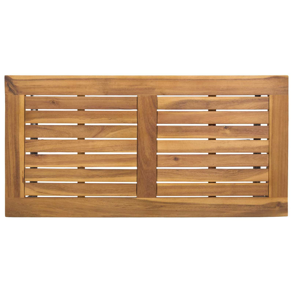 vidaXL Buiten Tafel Zwart en Bruin 80 x 40 x 40 cm poly rattan