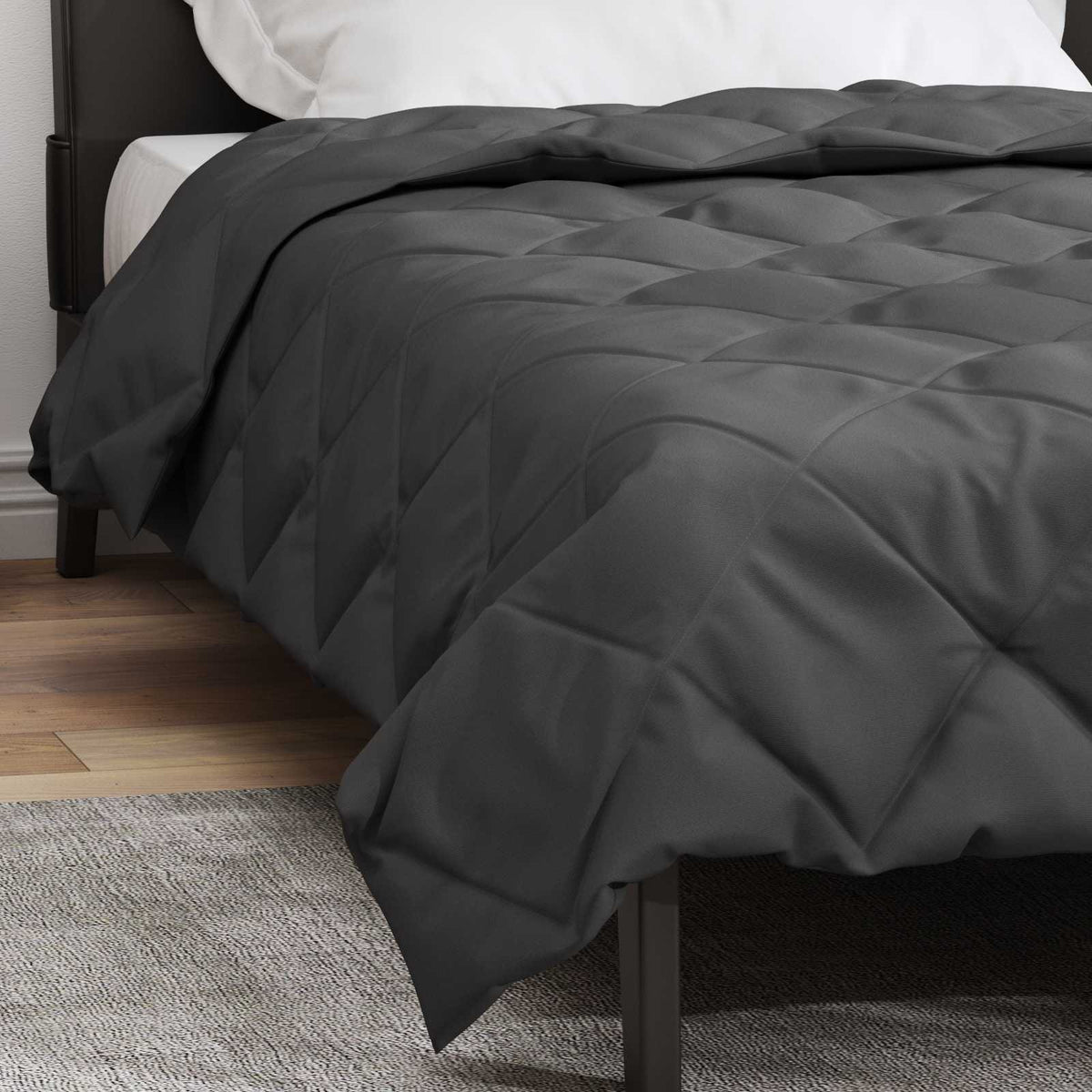 vidaXL Zomerdekbed Groen 200 x 135 cm Microvezel