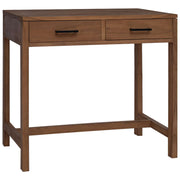 vidaXL Bureau met lades Naturel Massief Teakhout 80 x 50 x 75 cm