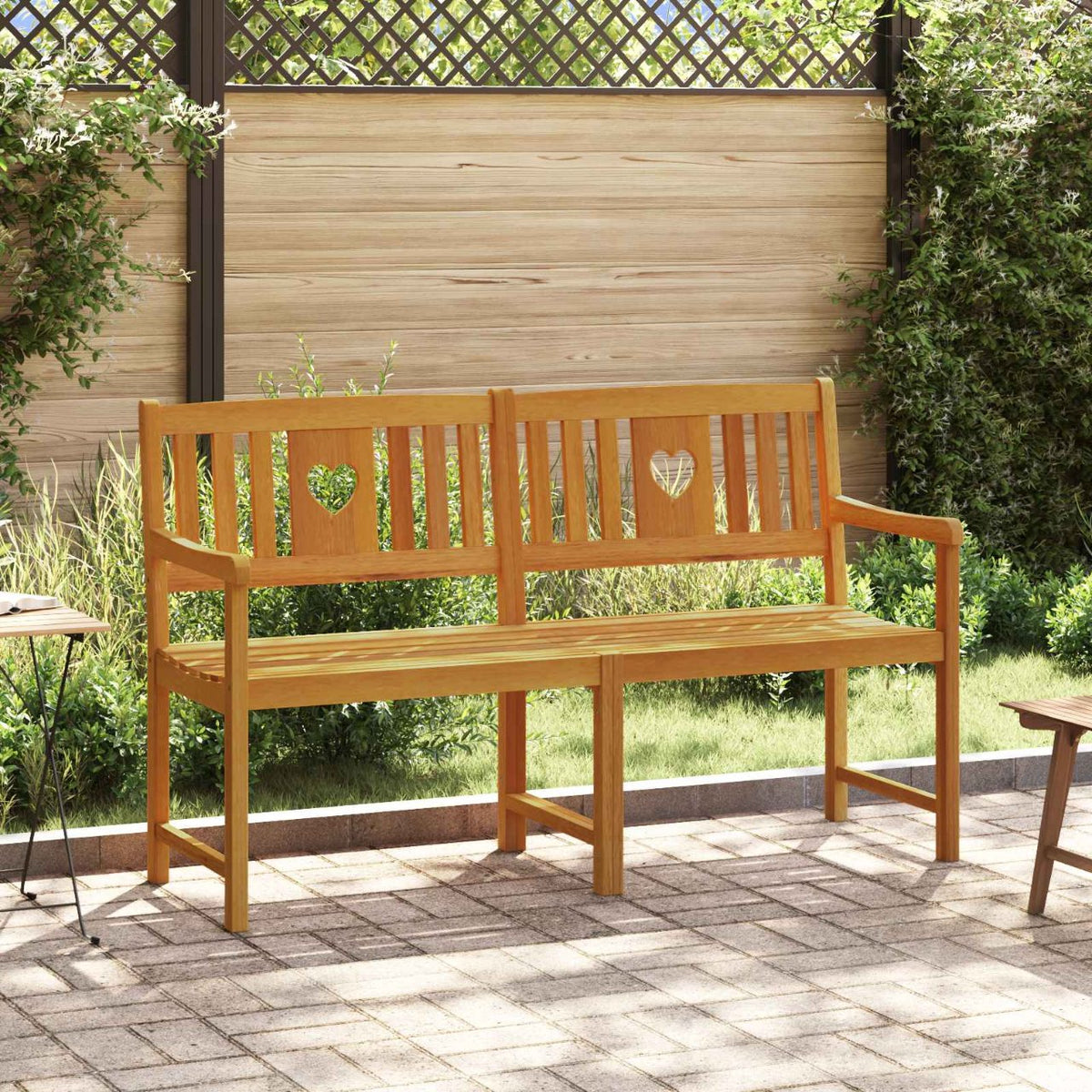vidaXL Tuinbank 219 cm massief acaciahout
