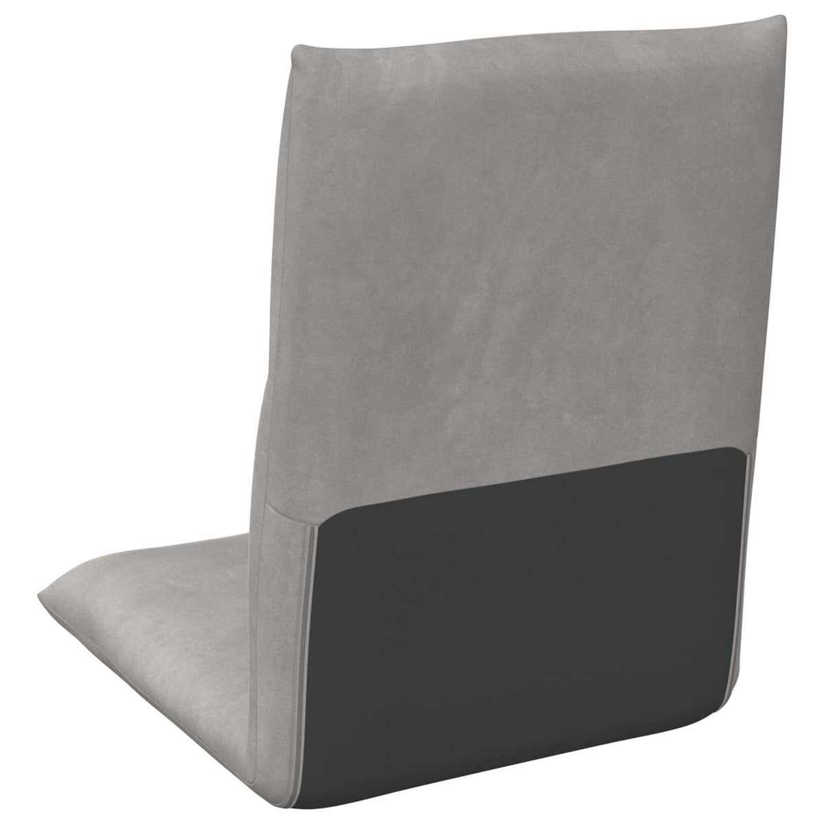 vidaXL Vloerstoel Lichtgrijs 46 x 50 x 61 cm Fluweel