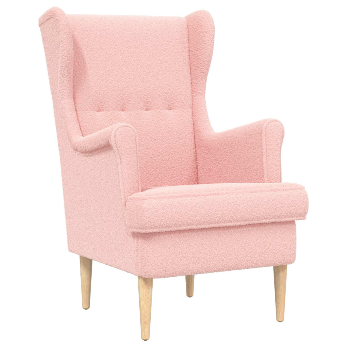 vidaXL Fauteuil Lichtgrijs Stof