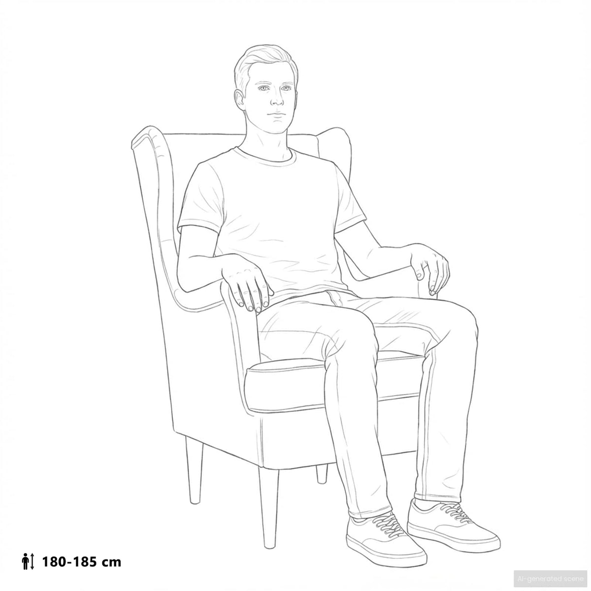 vidaXL Fauteuil Lichtgrijs Fluweel
