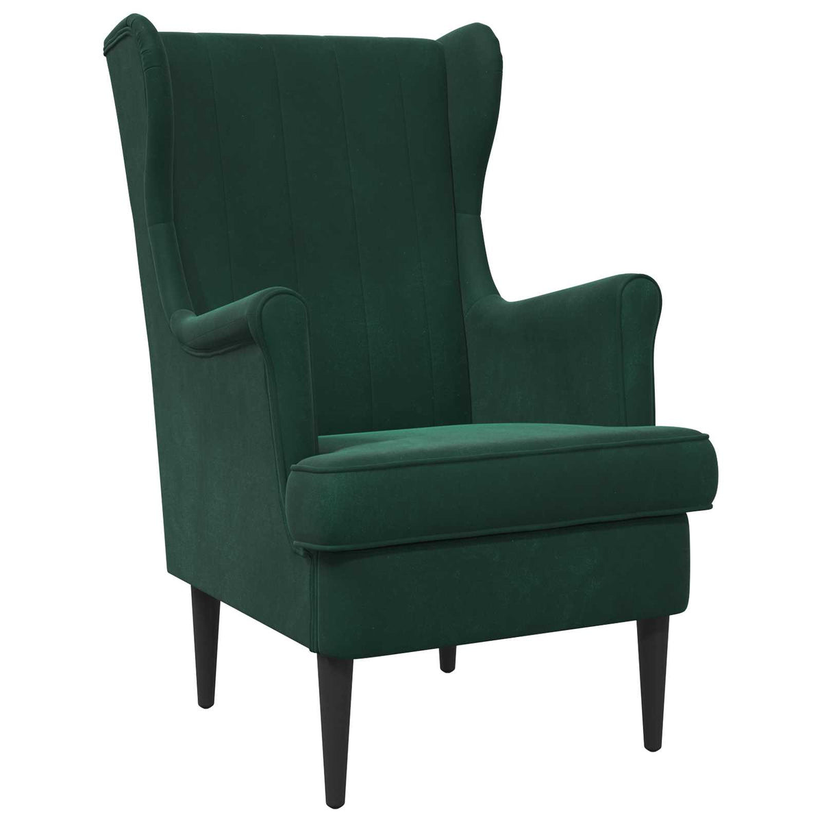 vidaXL Fauteuil Lichtgrijs Fluweel