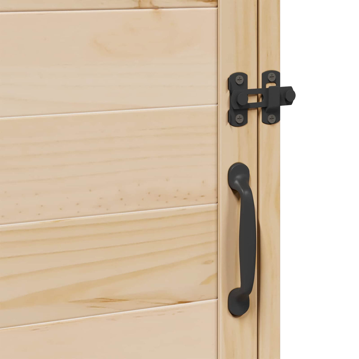 vidaXL Tuinschuur met dak Naturel 59 x 56 x 113,5 cm Massief Vurenhout