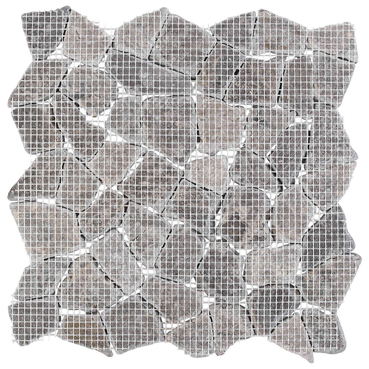 vidaXL Mozaïek Tegels Lichtgrijs 30 x 30 cm Marmer