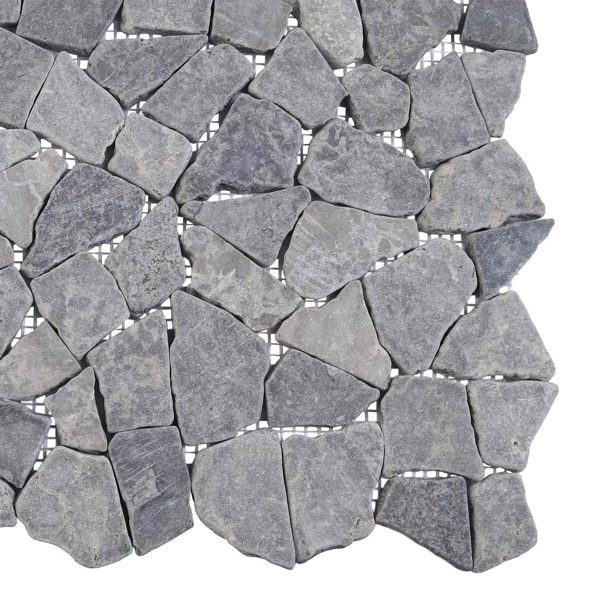 vidaXL Mozaïek Tegels Lichtgrijs 30 x 30 cm Marmer