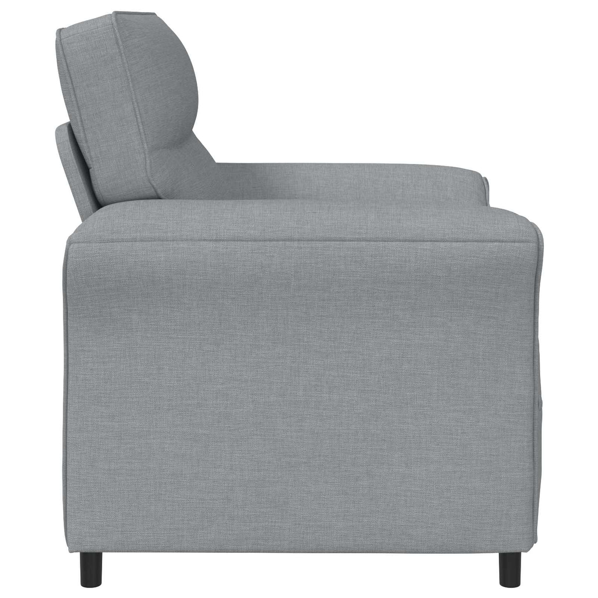 vidaXL Bank 100% polyester metalen frame MDF, Multiplex