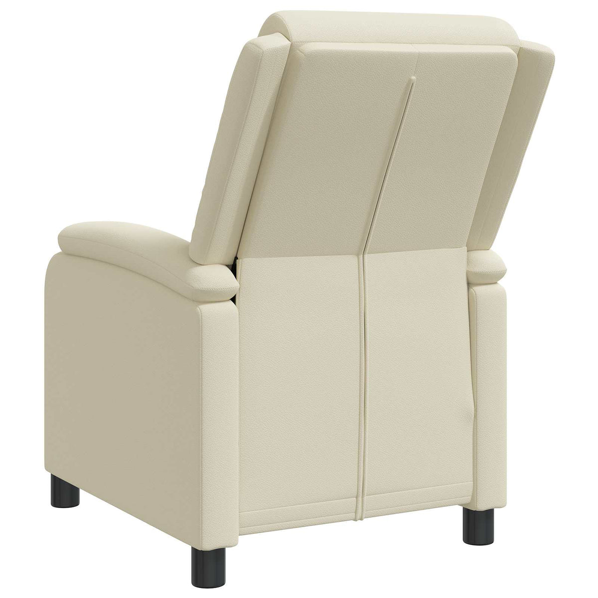 vidaXL Relaxfauteuil Zwart Kunstleer