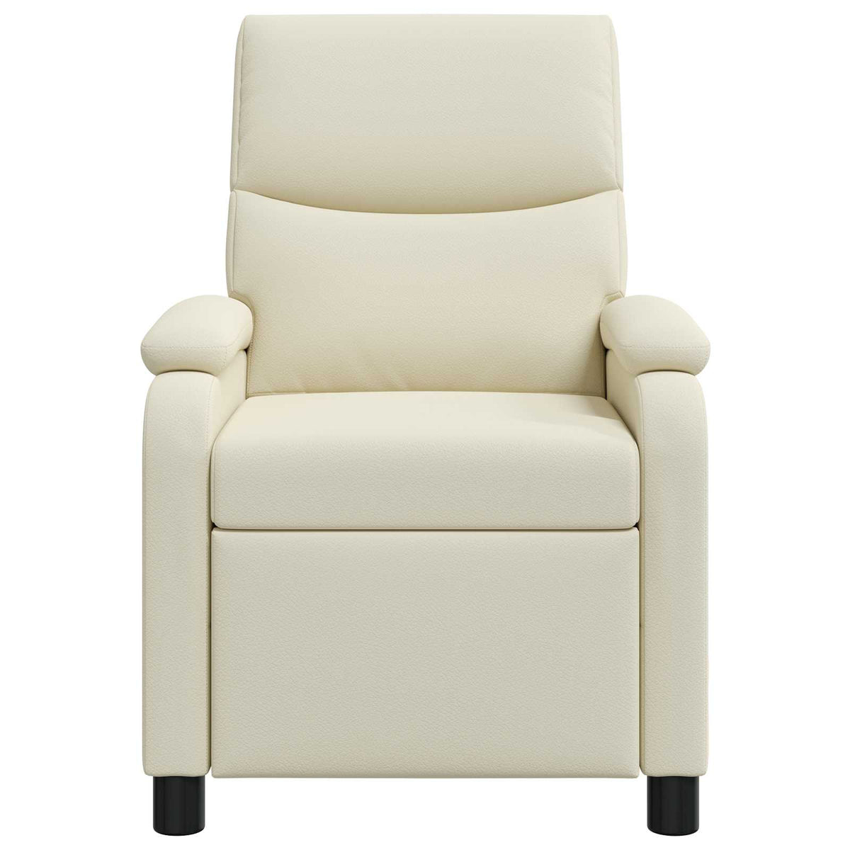 vidaXL Relaxfauteuil Zwart Kunstleer