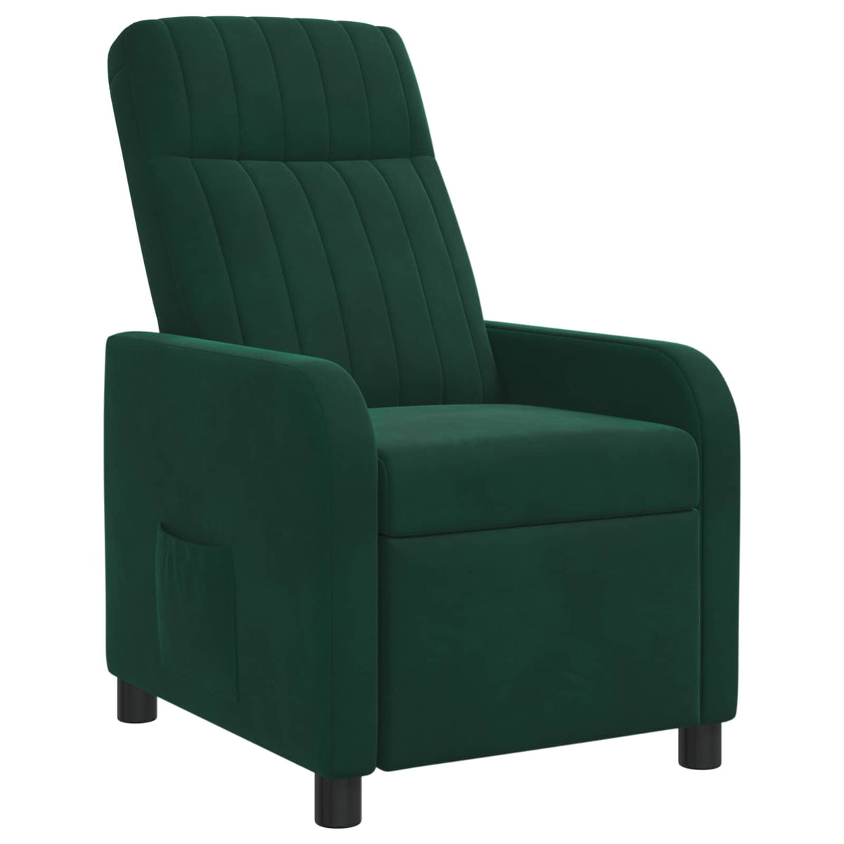 vidaXL Relaxfauteuil Lichtgrijs fluweel