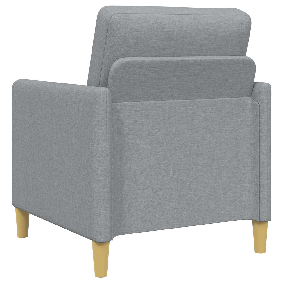 vidaXL Bank met opslag Lichtgrijs 72 x 78 x 87 cm Polyester