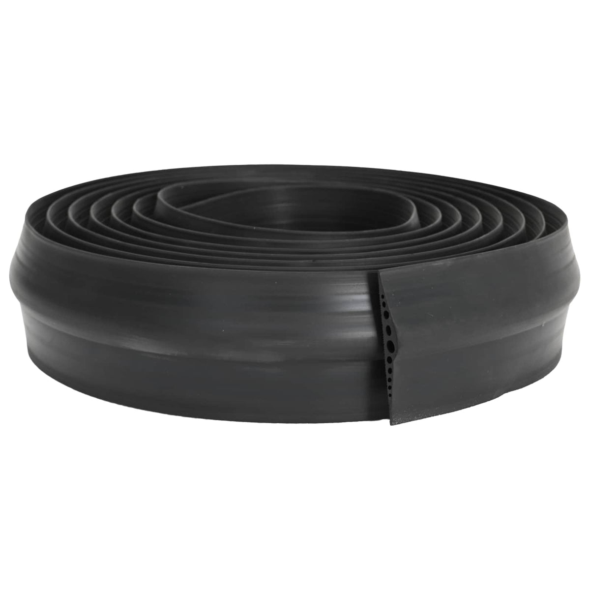 vidaXL Garage Vloerseal Zwart 112 x 20 mm 5,5 m EPDM-rubber
