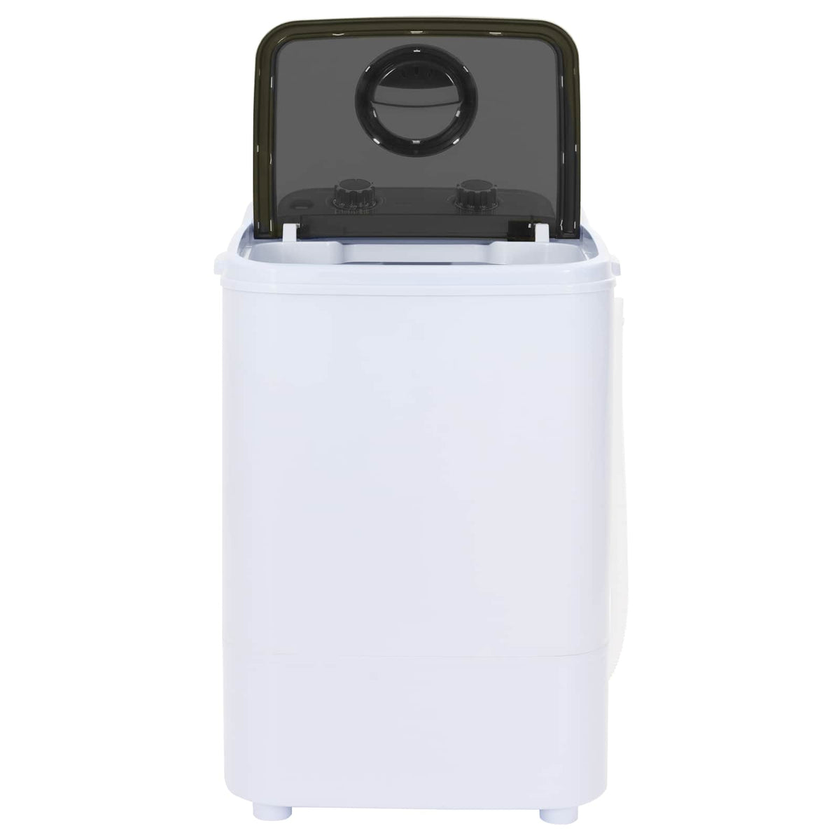 vidaXL Mini Wasmachine met Enkele Wasbak 4,6 kg Blauw en Wit