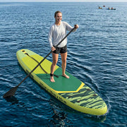 vidaXL 2 in 1 Kajak & SUP Paddle 203 x 19,5 cm Zwart