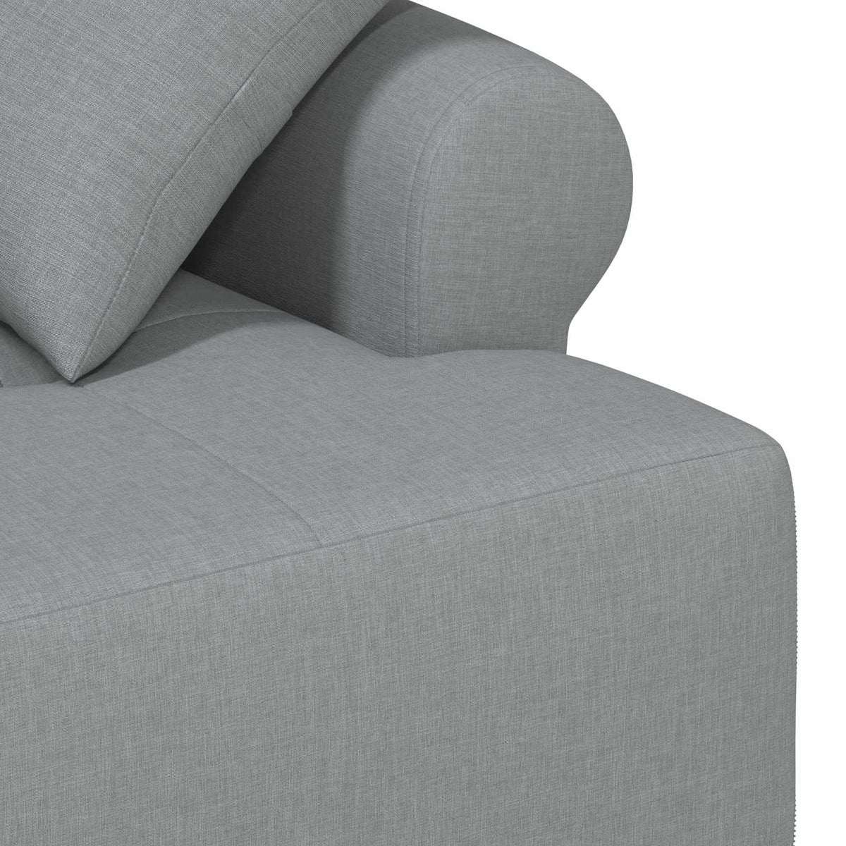 vidaXL Loungebank met knopencomfort Zwart 120 x 65 x 79 cm Stof