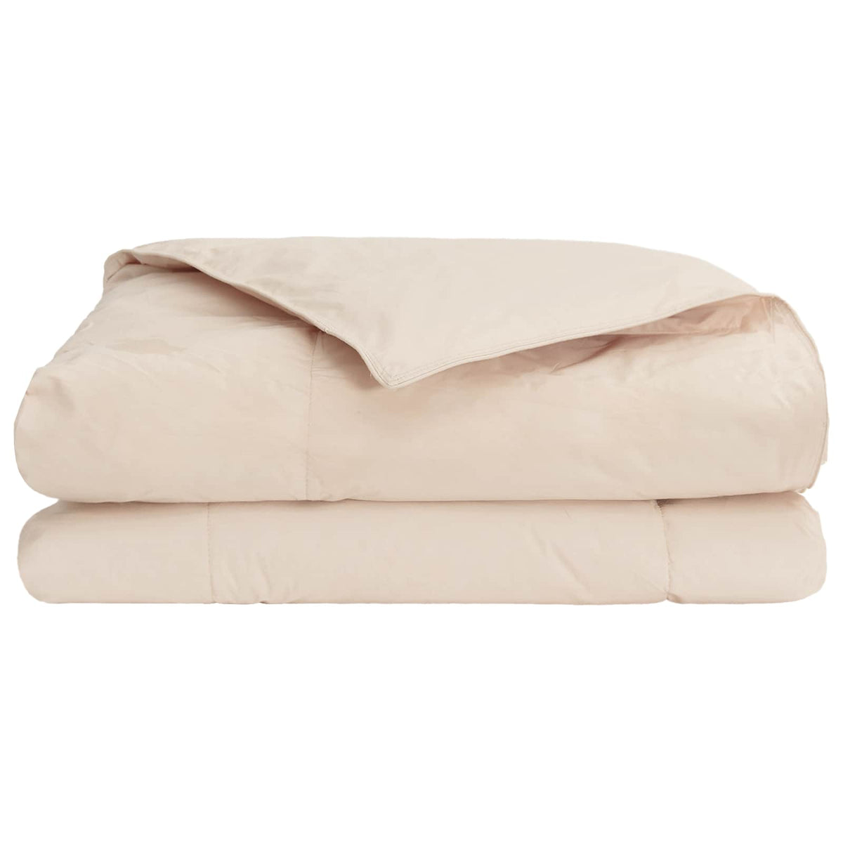 vidaXL Zomer Dekbed Beige 135 x 200 cm 100% Natuurlijke Kapok