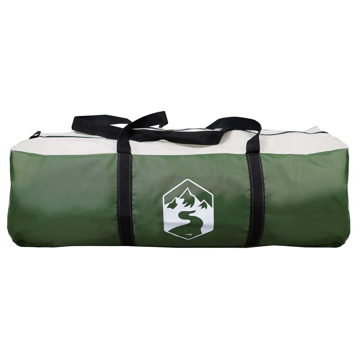 vidaXL 3-persoons 3-persoons Groen 185T Polyester met PU Coating