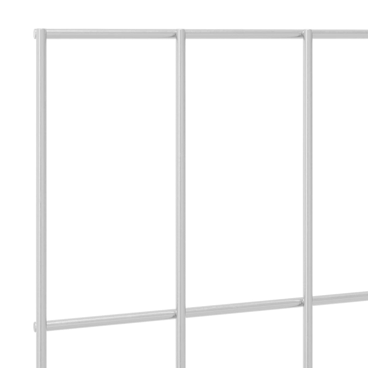 vidaXL Tuin schuttingpaneel 12 pcs Gegalvaniseerd staal Zilverkleurig