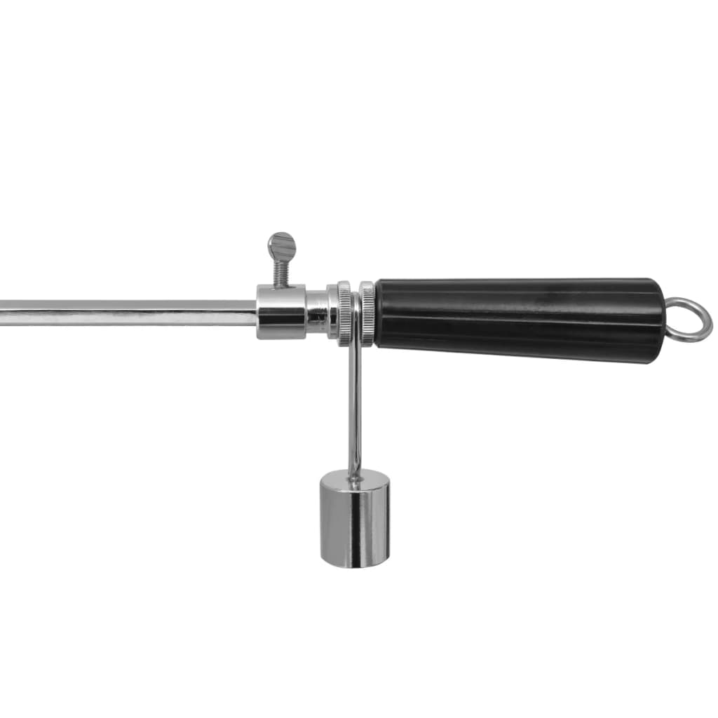 vidaXL BBQ Draaispit met professionele motor staal 900 mm - Aashly