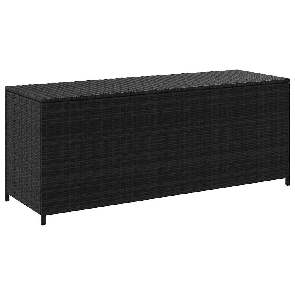 vidaXL Tuinbox 150x50x60 cm poly rattan grijs
