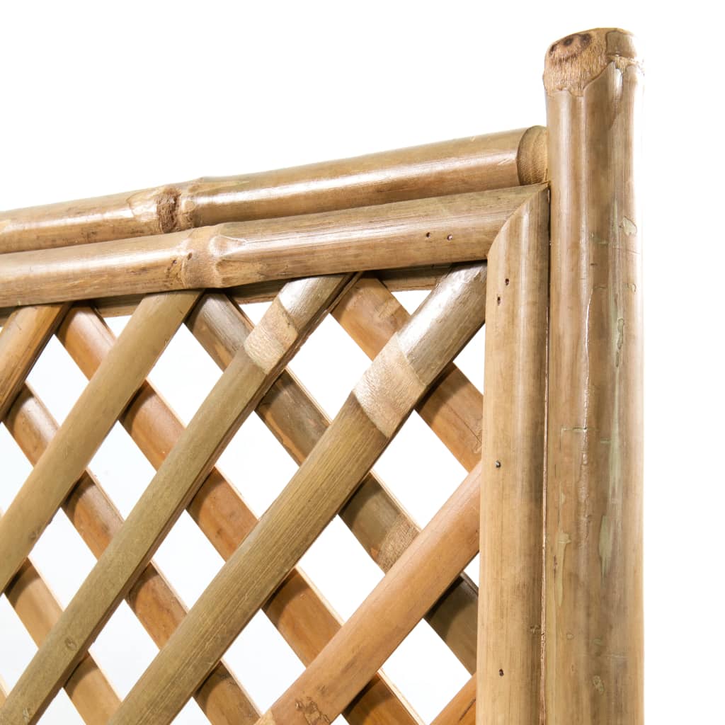 vidaXL Plantenbak verhoogd met rek 40 cm bamboe - Aashly
