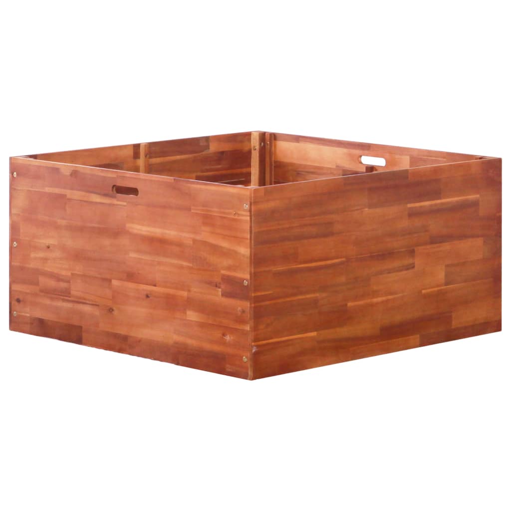 vidaXL Plantenbak verhoogd 150x50x50 cm acaciahout - Aashly