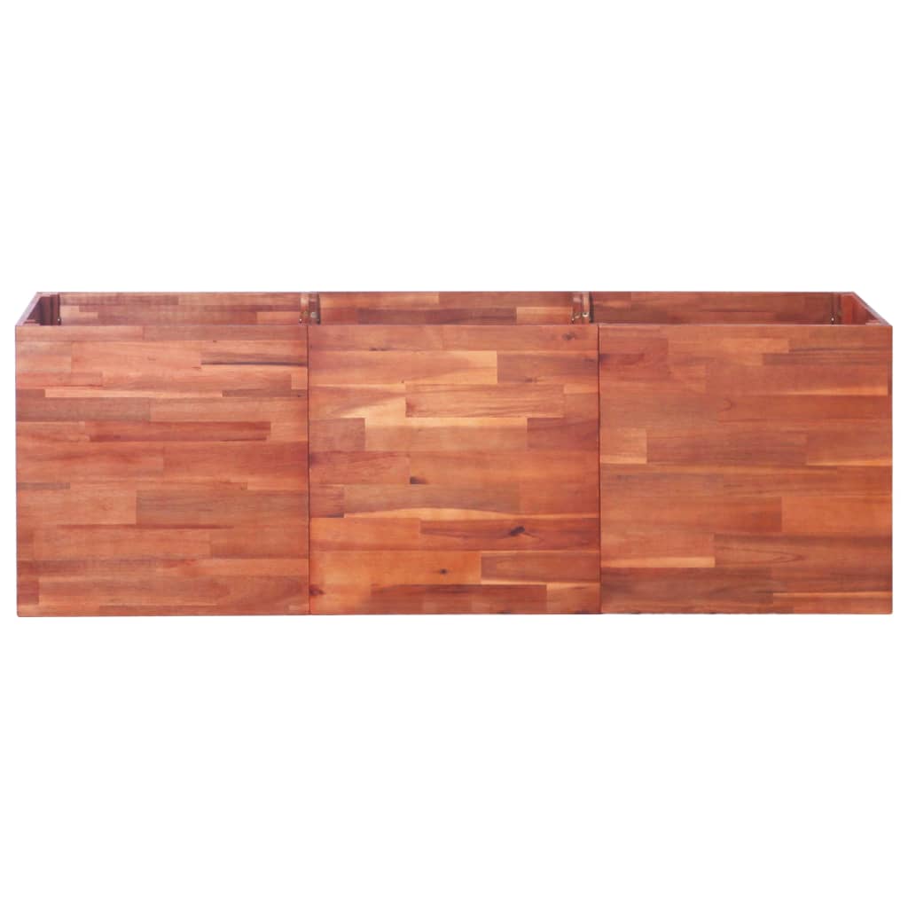 vidaXL Plantenbak verhoogd 150x50x50 cm acaciahout - Aashly