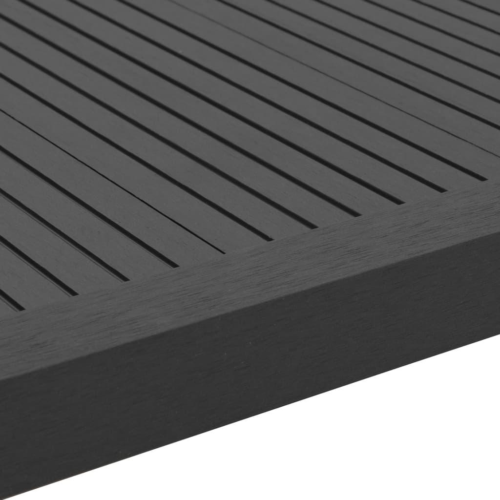 vidaXL Terras hoekplinten 5 st 170 cm HKC lichtbruin