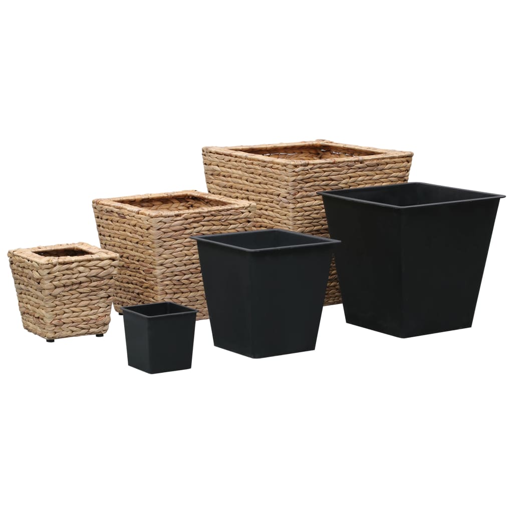 vidaXL Plantenbakken verhoogd 3 st waterhyacint - Aashly