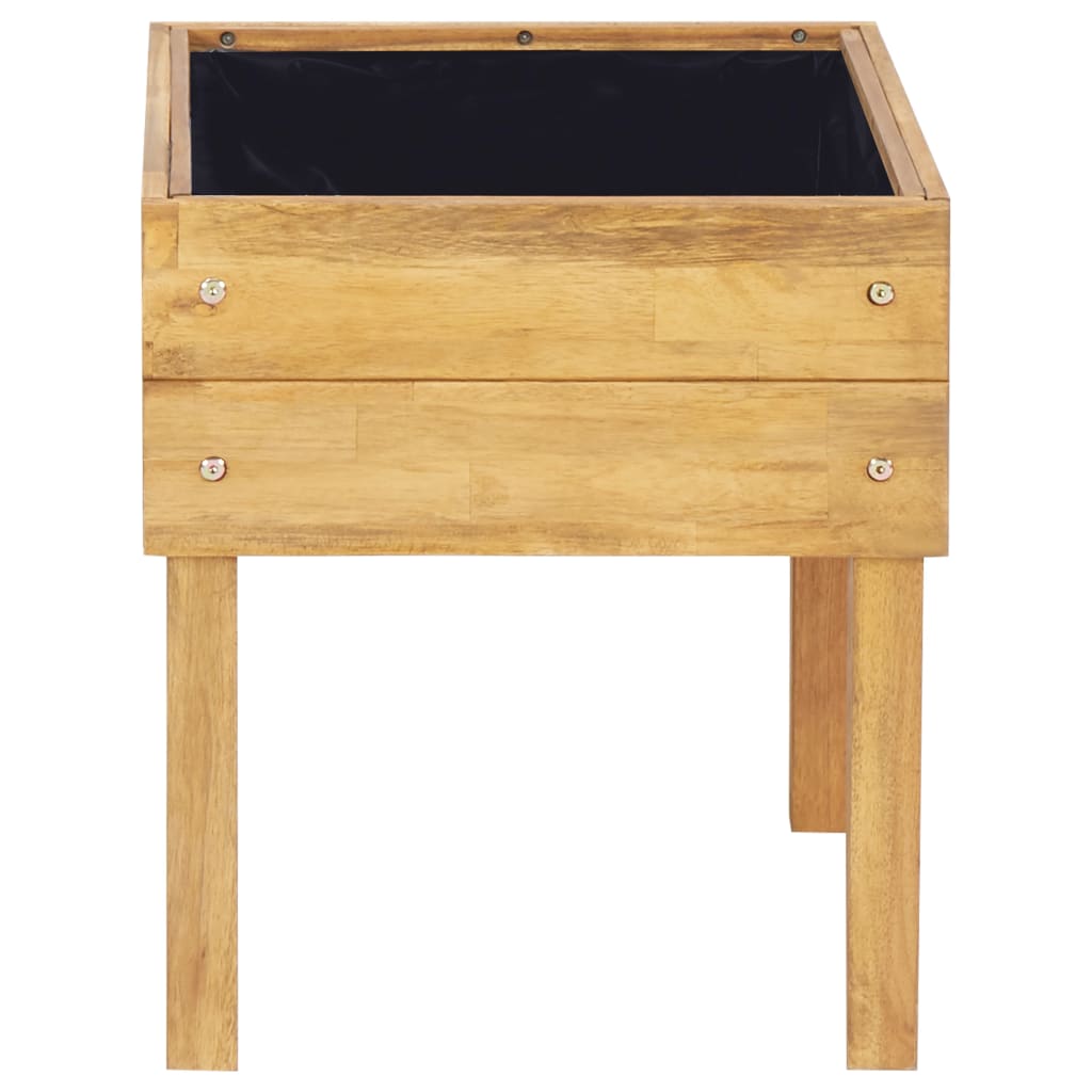 vidaXL Plantenbak verhoogd 50x40x45 cm massief acaciahout - Aashly