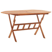 vidaXL Tuintafel inklapbaar 135x85x75 cm massief acaciahout - Aashly