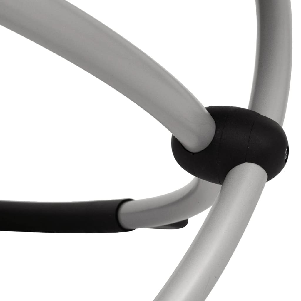 vidaXL Tuinligbed geometrisch staal taupe - Aashly